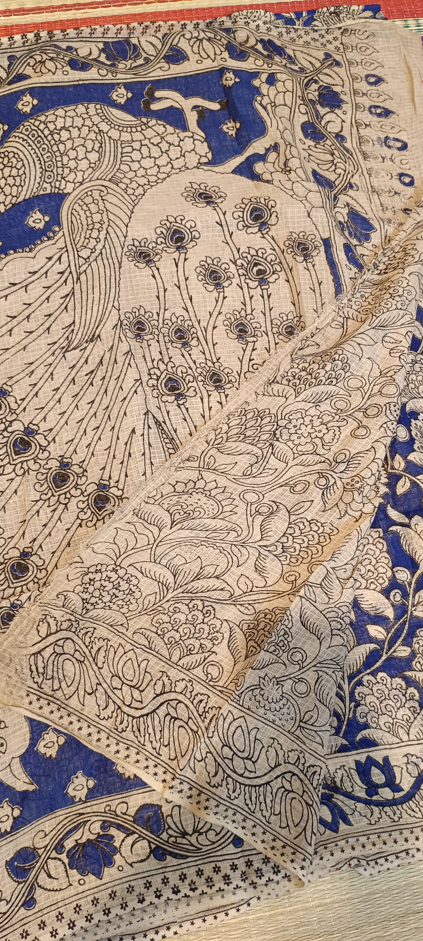Kota cotton kalamkari sarees