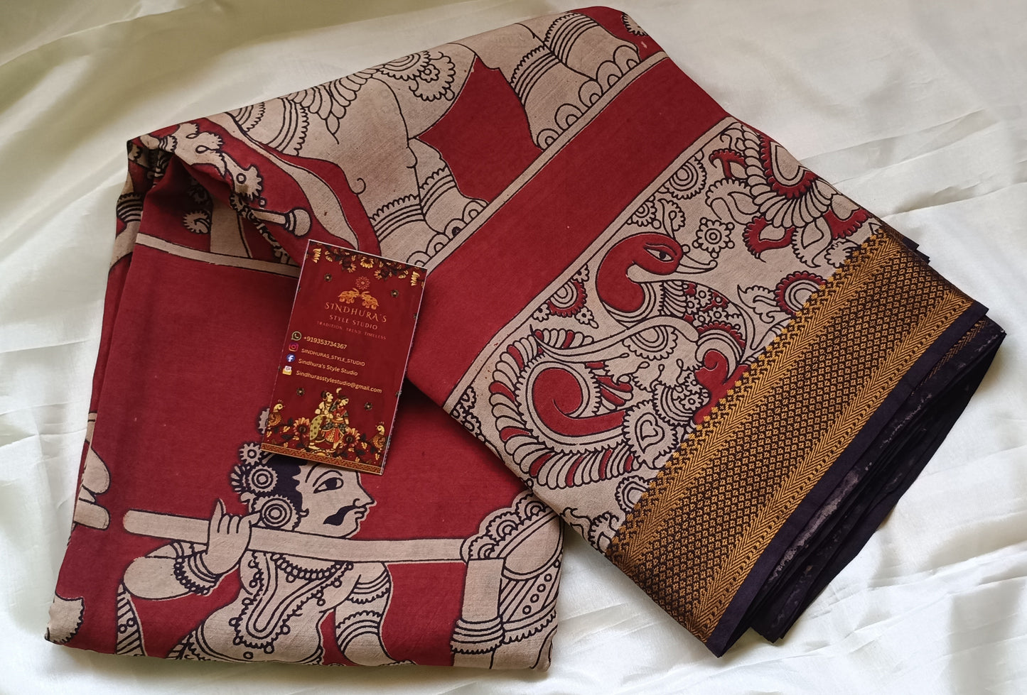 Chennur Silk kalamkari sarees