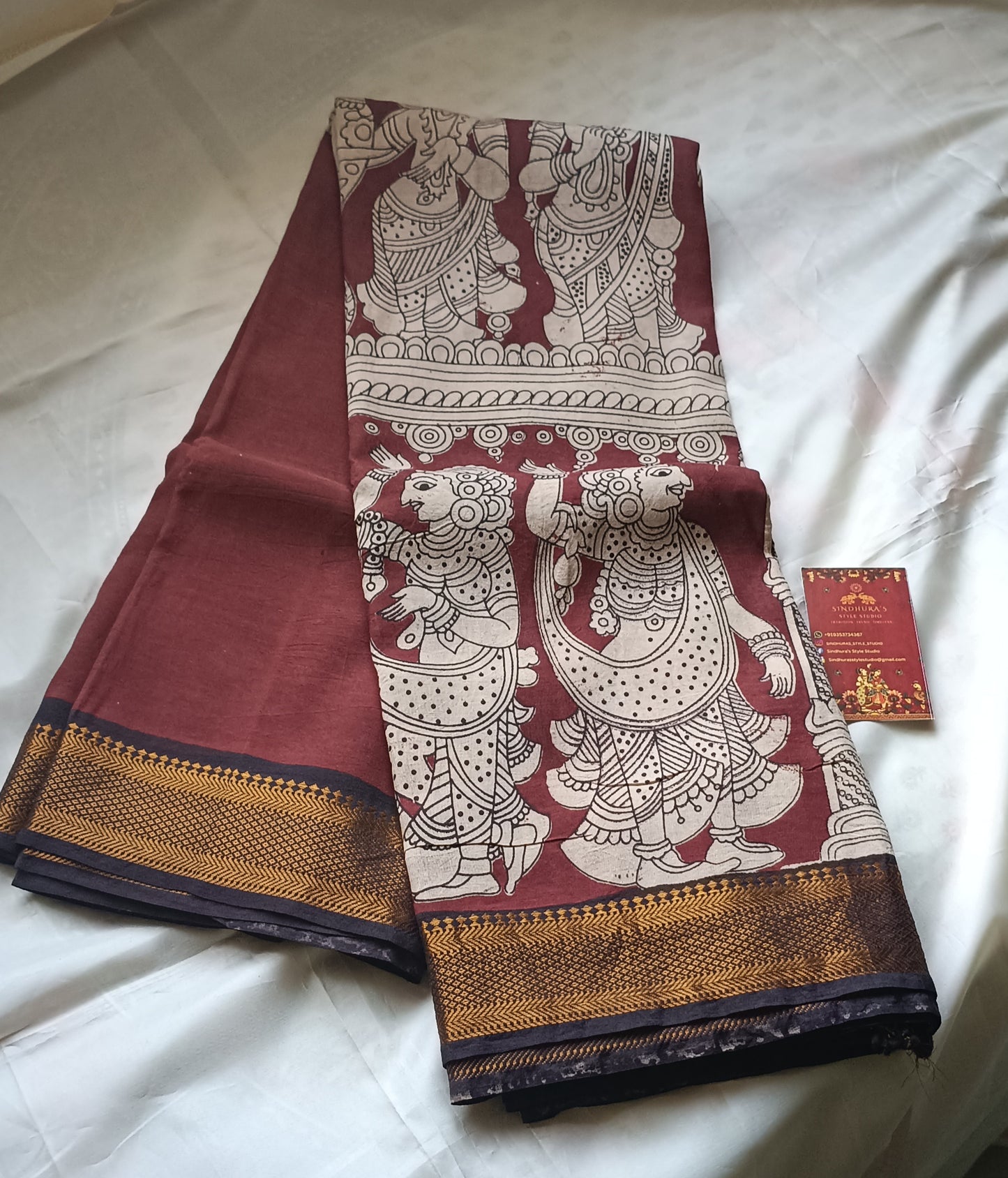 Chennur Silk kalamkari sarees