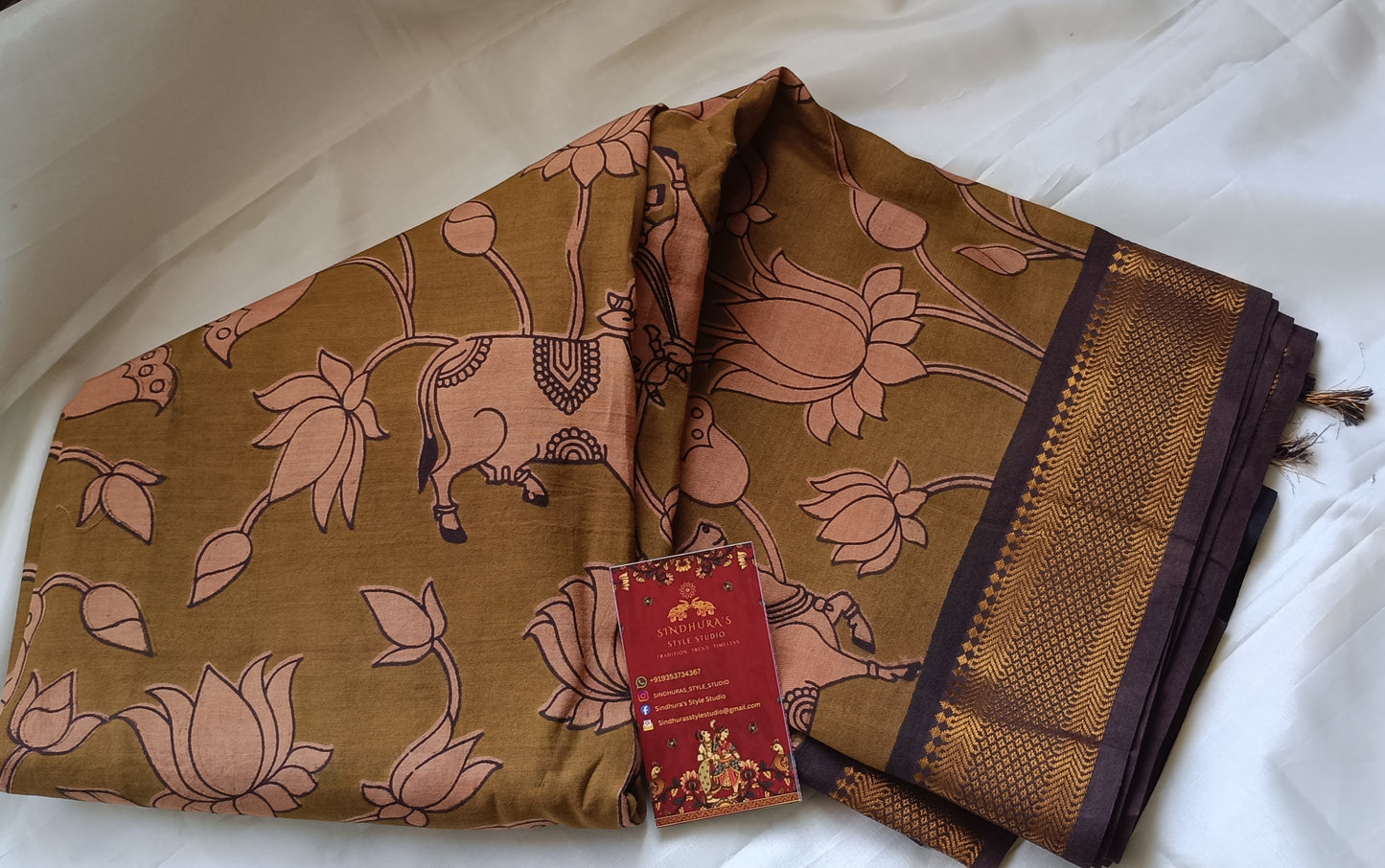 Chennur Silk kalamkari sarees