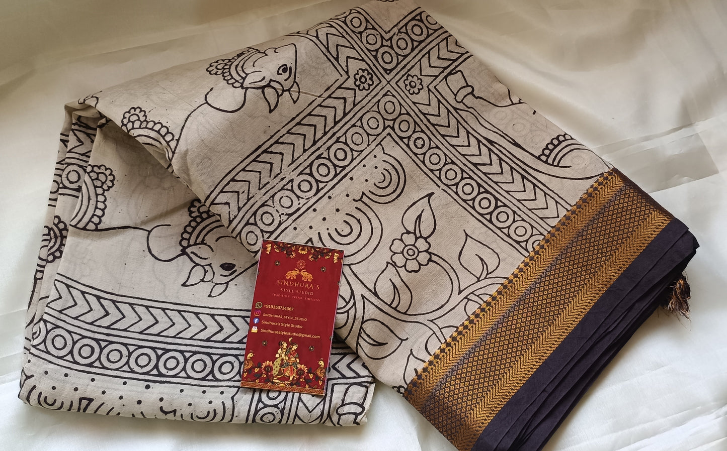 Chennur Silk kalamkari sarees