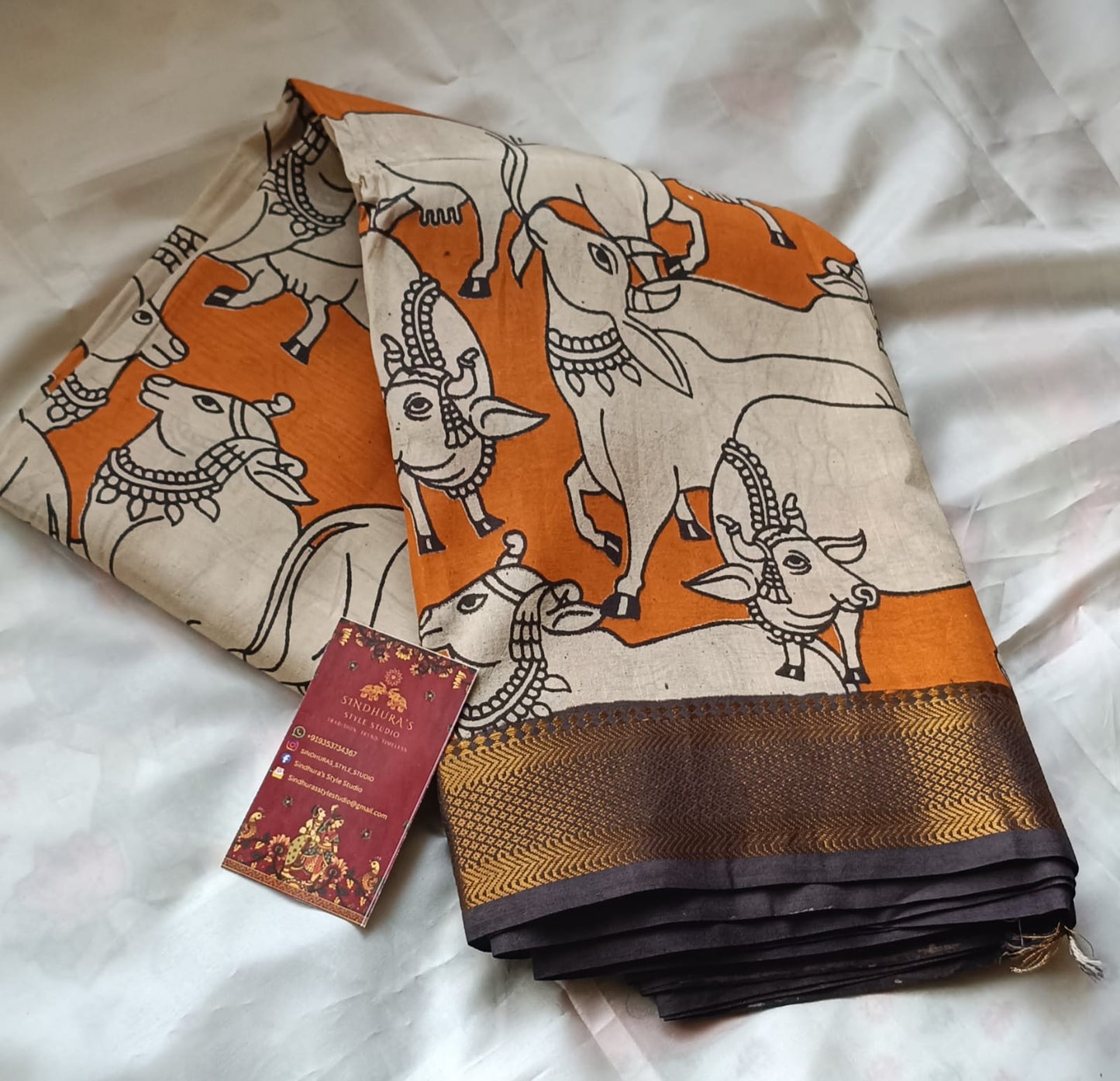 Chennur Silk kalamkari sarees