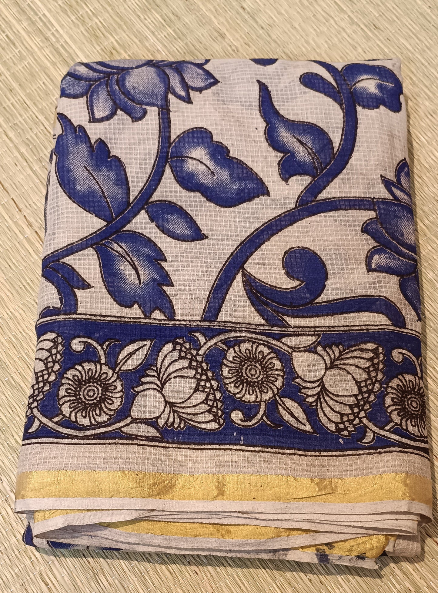Kota cotton kalamkari sarees