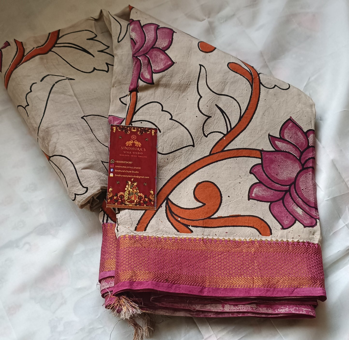 Chennur Silk kalamkari sarees